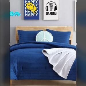 Aeropostale Waffle Knit Jersey Comforter Set NWT